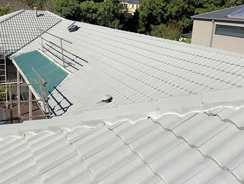 Cement Roof Tile Restoration